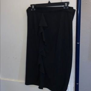 Black Skirt, with frill